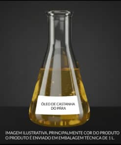 Óleo de Castanha-do-Pará matéria-prima para cremes anti-idade e máscaras capilares