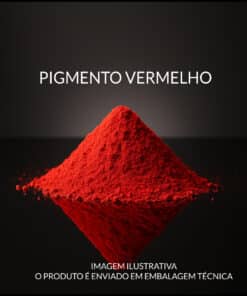 Pigmento Vermelho em Pó para formulações de batom e blush