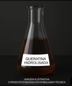 Queratina Hidrolisada matéria-prima para máscaras de reconstrução capilar e fortalecedores de unhas