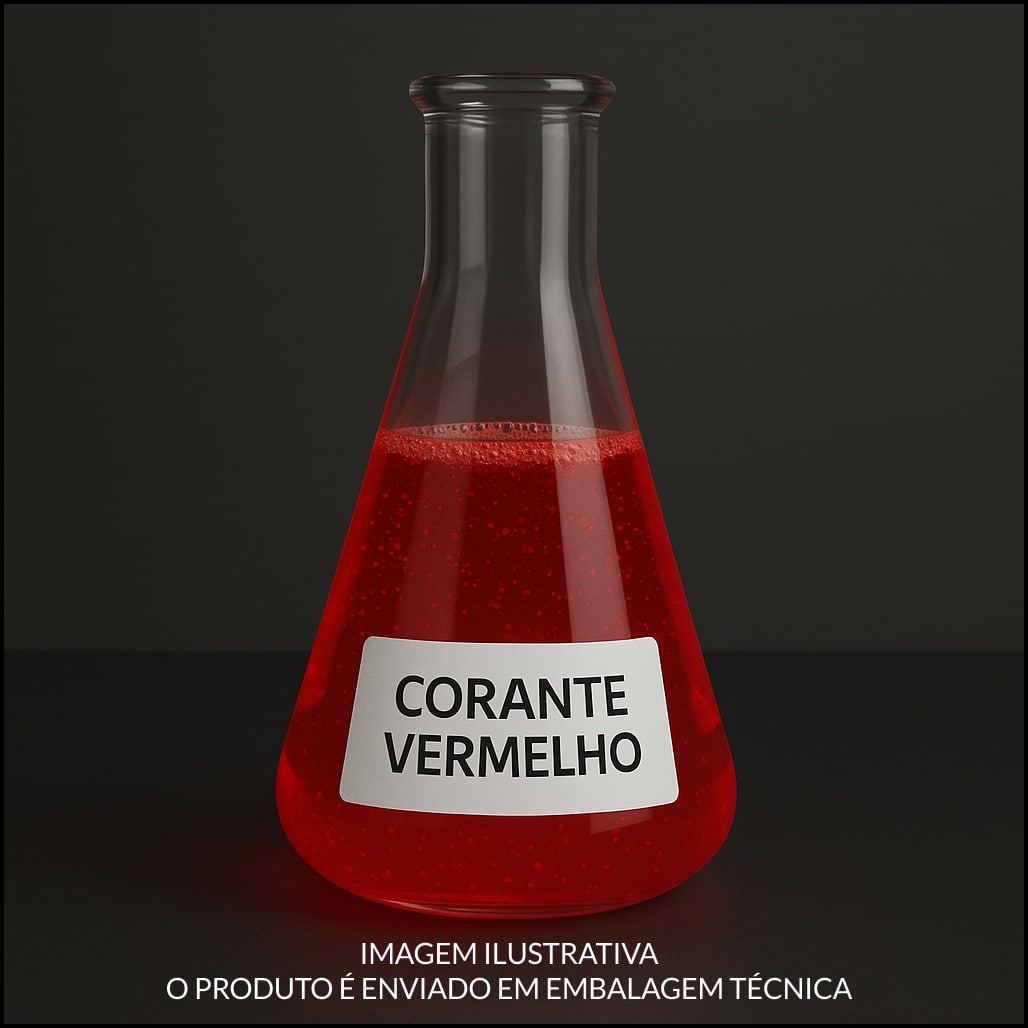 CORANTE VERMELHO - SOLÚVEL EM ÓLEO  - 100ml