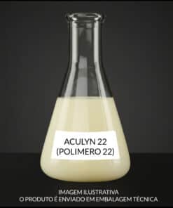 Embalagem de Aculyn 22 INCI Acrylates, emulsão líquida para controle de viscosidade em cosméticos.