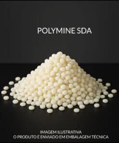 Pastilhas de Polymine SDA INCI Stearamidopropyl, agente condicionante para formulações cosméticas profissionais.